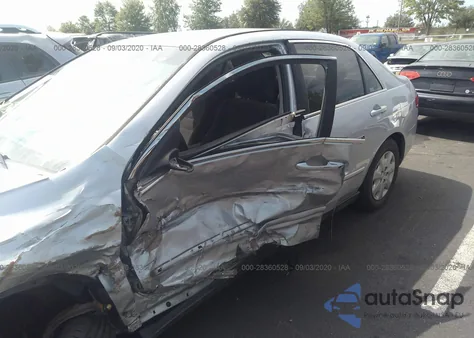 2003 Honda Accord 2.4 Lx from USA, damaged, VIN 1HGCM56363A122068